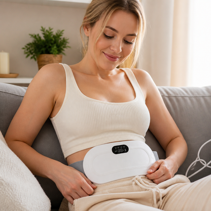 Wärmedyna Gegen Menstruationsbeschwerden & Bauchmassagegerät Mit Wärme- Und Vibrationsfunktion