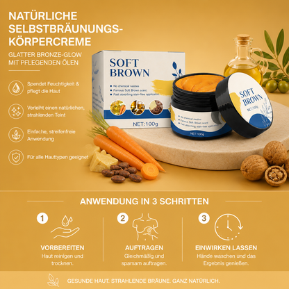 Natürliche Selbstbräunungs-Körpercreme – Glatter Bronze-Glow Mit Pflegenden Ölen