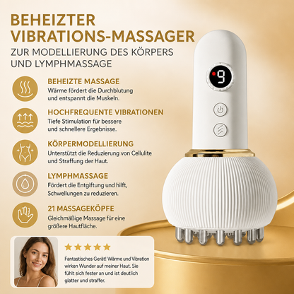 Beheiztes Vibrationsmassagegerät Zur Körperformung & Lymphmassage
