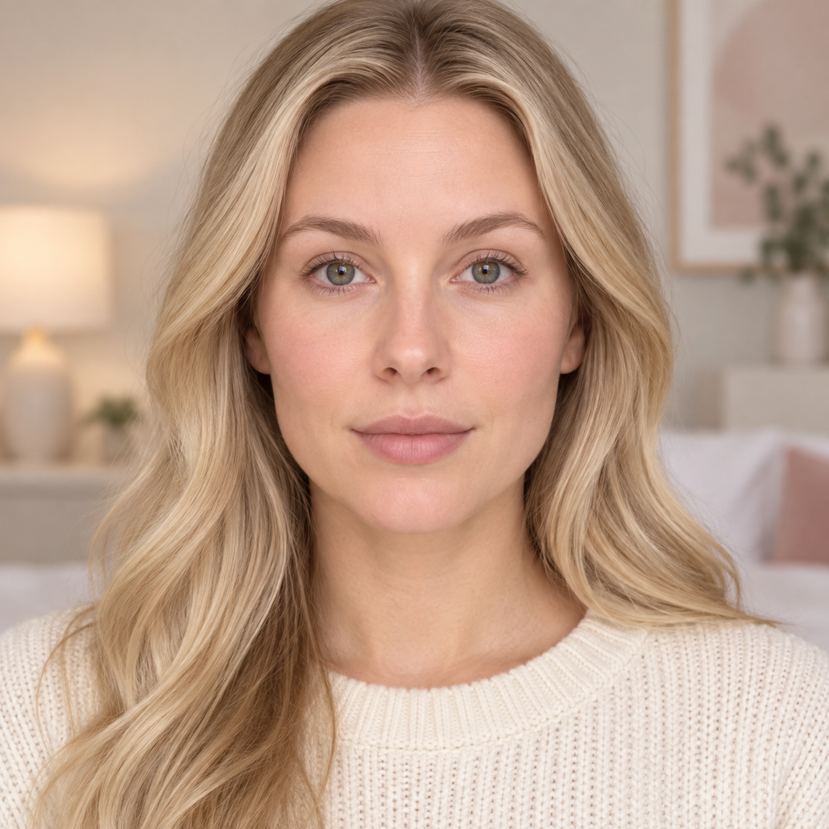 Augenbrauen vor der Anwendung des Deutsche Beauty Augenbrauen-Sets