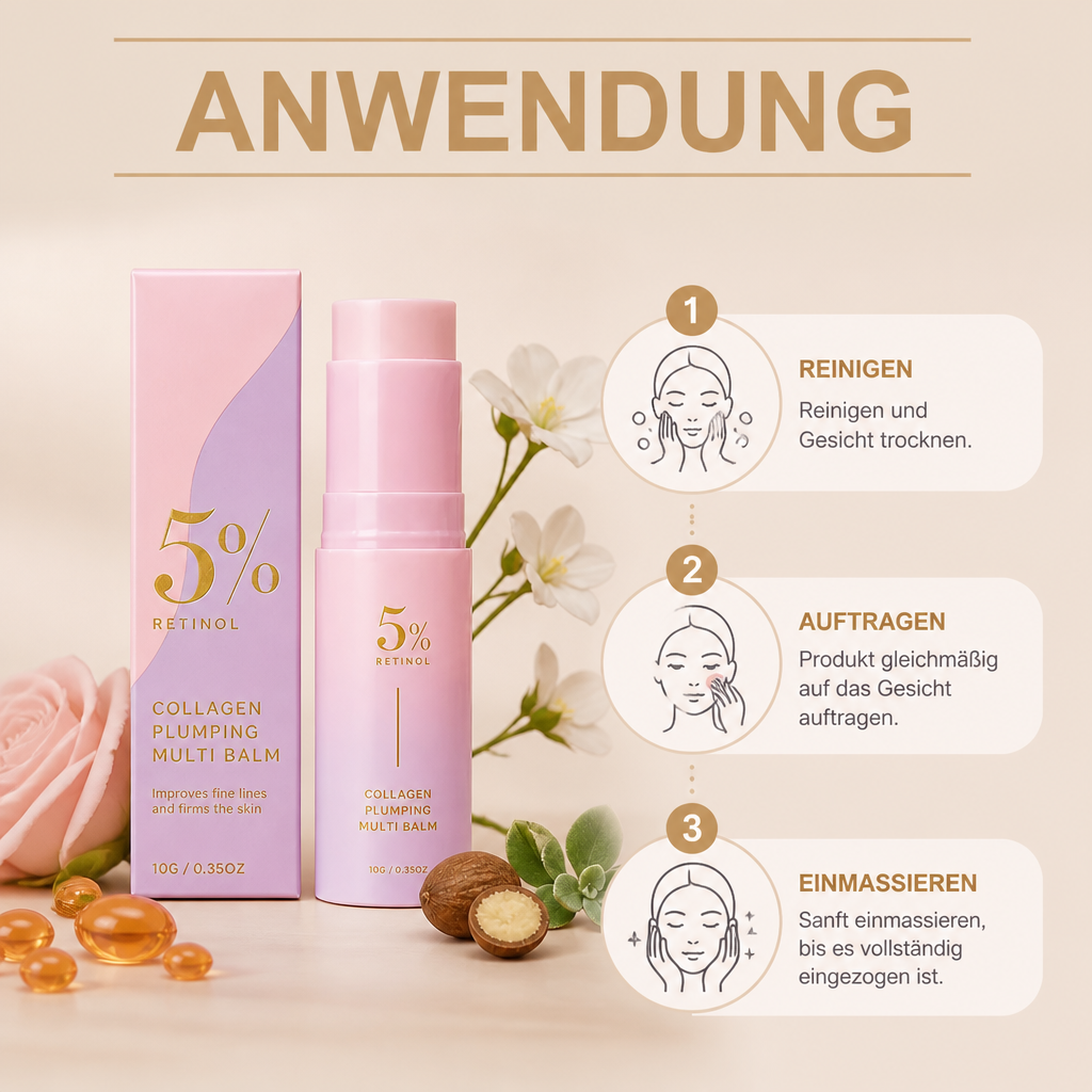 Volumen-Multi-Balsam – Feuchtigkeitsspendende Straffende Pflege für Glatte Haut