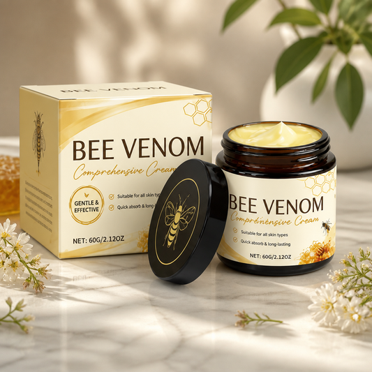 Bienengift & Honig Körpercreme für weiche, glatte und hydratisierte Haut