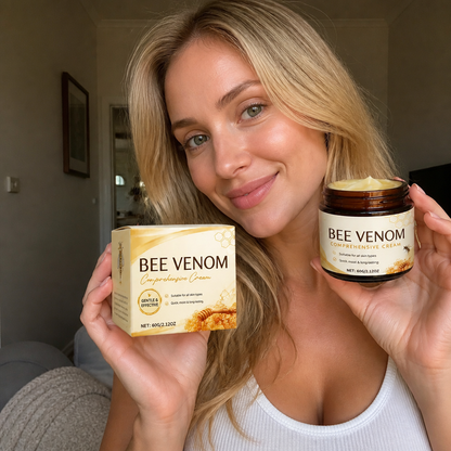 Bienengift & Honig Körpercreme für weiche, glatte und hydratisierte Haut