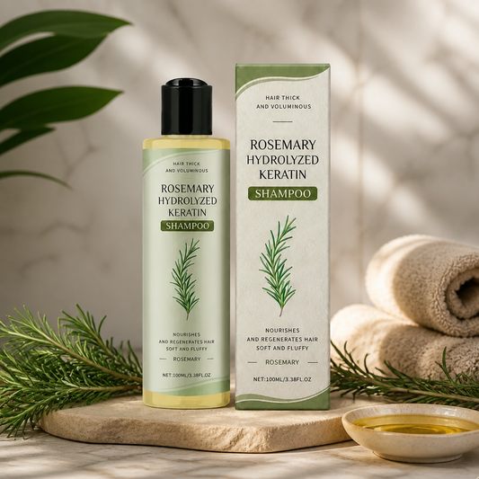 Keratin Haarstärkendes Shampoo – Nährende Formel für voller wirkendes Haar