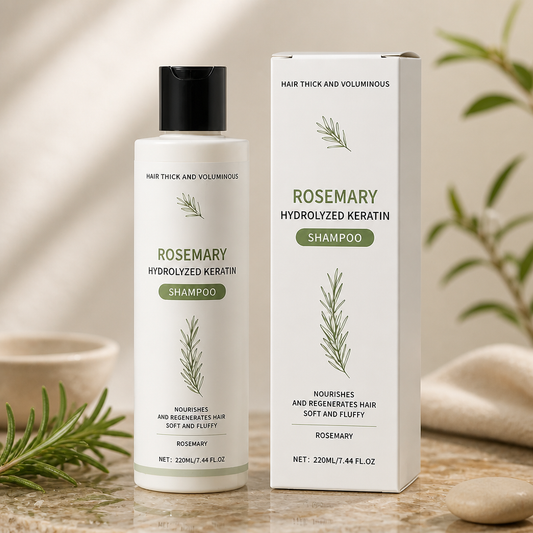 Rosmarin Kopfhautpflege-Shampoo – Erfrischende Formel für glattes und gesund wirkendes Haar
