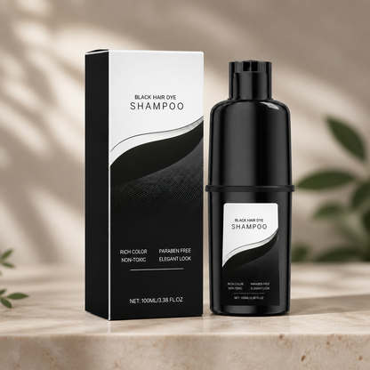 Schwarzes Sesam Farbpflege-Shampoo – Auffrischung für natürlich wirkendes dunkles Haar