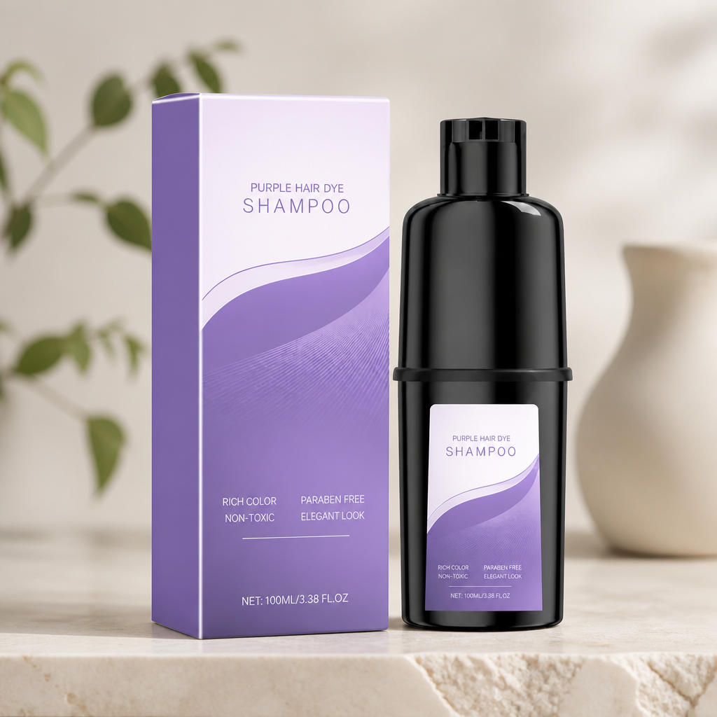 Schwarzes Sesam Farbpflege-Shampoo – Auffrischung für natürlich wirkendes dunkles Haar
