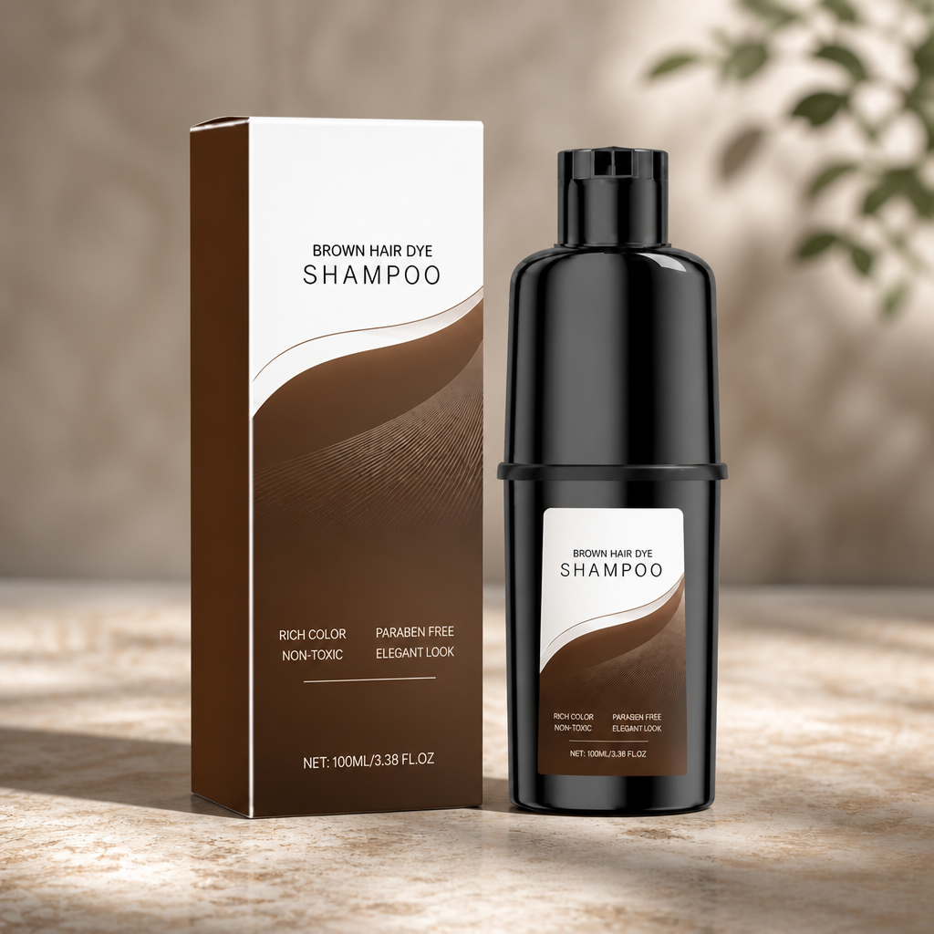 Schwarzes Sesam Farbpflege-Shampoo – Auffrischung für natürlich wirkendes dunkles Haar