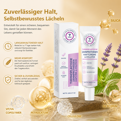 Zahnprothesen-Haftcreme – Langanhaltender Komfort und sicherer Halt