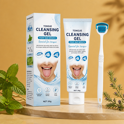 Zungenreinigungs-Gel – Unterstützung für frischen Atem bei der täglichen Mundpflege