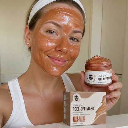 Aufhellende Peel-Off-Maske – Für einen Glatten, Strahlend Wirkenden Teint