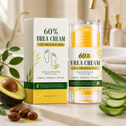 60 % Urea-Fußcreme – Intensive Pflege für Glatte, Weiche Füße