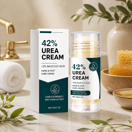 42 % Urea-Hand- & Fußcreme – Intensive Feuchtigkeitspflege für Weiche, Glatte Haut
