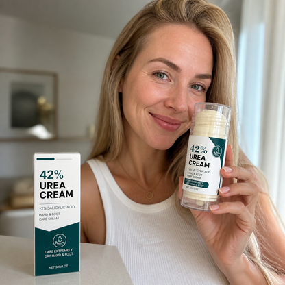 42 % Urea-Hand- & Fußcreme – Intensive Feuchtigkeitspflege für Weiche, Glatte Haut