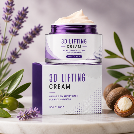 3D Lifting Gesichts- & Halscreme – Nährende Feuchtigkeit für straffer wirkende Haut
