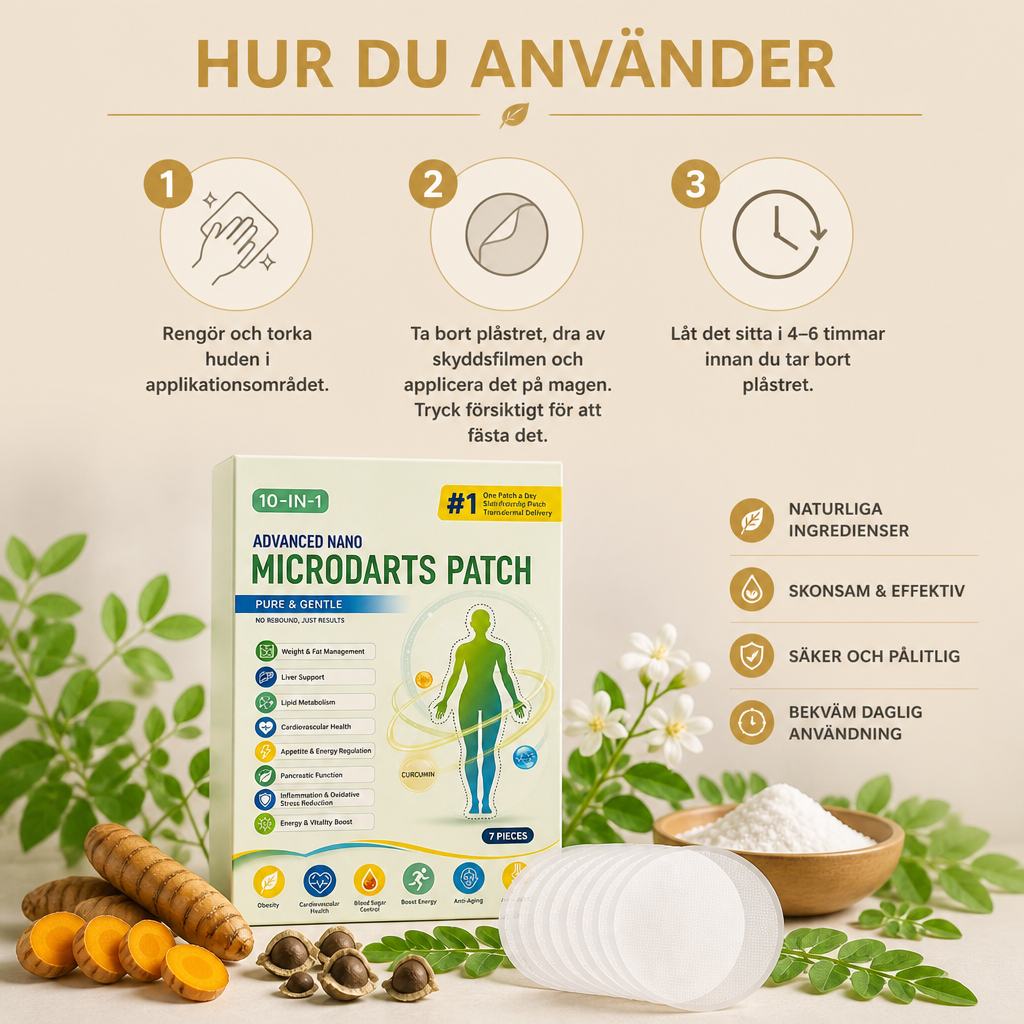 Botanisches Wellness-Pflaster – Angenehme tägliche Unterstützung für die Hautpflege