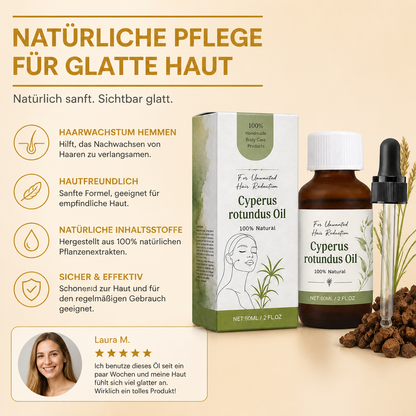 Cyperus-Rotundus-Öl – Natürlich gewonnene Formel für eine glatte Hautpflege