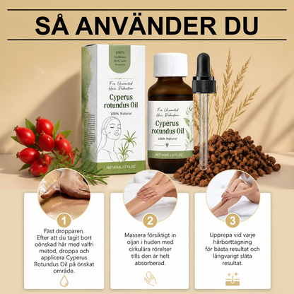 Cyperus-Rotundus-Öl – Natürlich gewonnene Formel für eine glatte Hautpflege