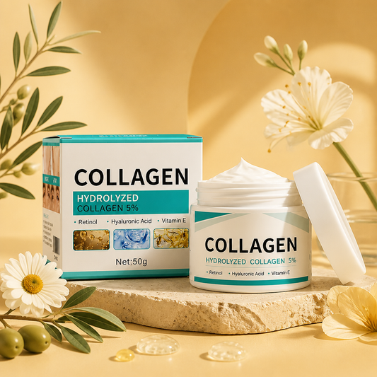 Hydrolysiert Kollagen-Creme – Unterstützt Straffere Haut & Feuchtigkeitspflege