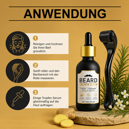 Bartpflege-Serum – Pflegende Formel für Voller Wirkendes Gesichtshaar