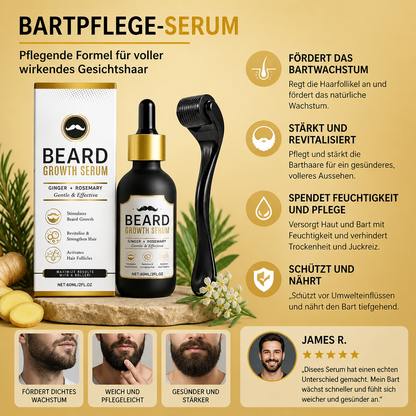 Bartpflege-Serum – Pflegende Formel für Voller Wirkendes Gesichtshaar