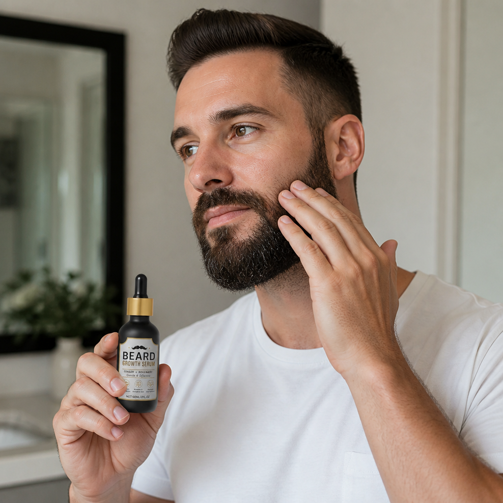 Bartpflege-Serum – Pflegende Formel für Voller Wirkendes Gesichtshaar