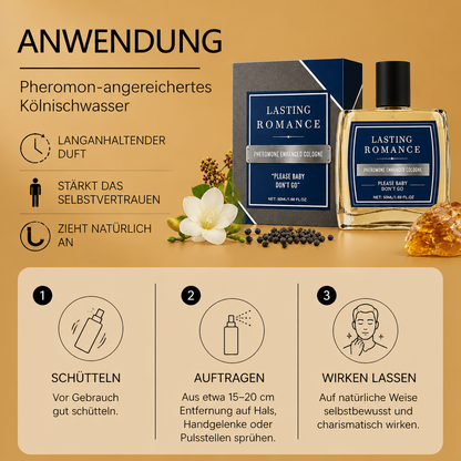 Pheromon-angereichertes Kölnischwasser – Langanhaltender Frischer Duft