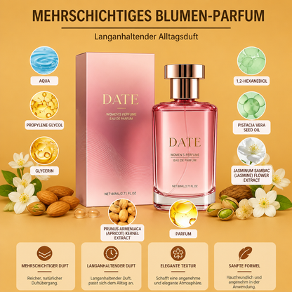 Mehrschichtiges Blumen-Parfum – Langanhaltender Alltagsduft