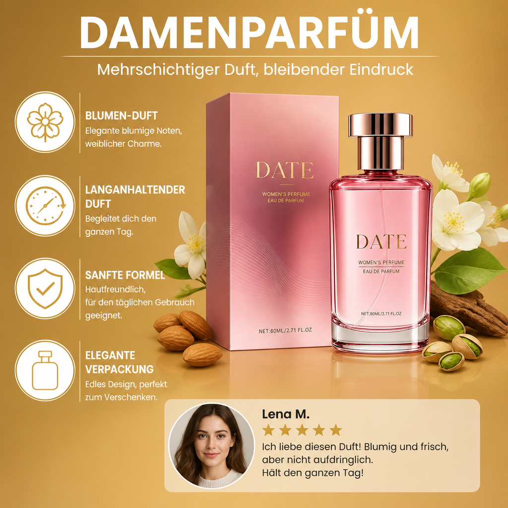 Mehrschichtiges Blumen-Parfum – Langanhaltender Alltagsduft