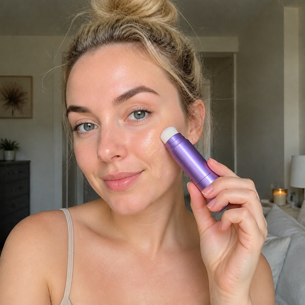 Foundation-Stick mit Pinsel – Glatte, natürliche Deckkraft für das tägliche Make-up