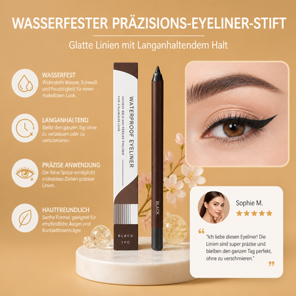 Wasserfester Präzisions-Eyeliner-Stift – Glatte Linien mit Langanhaltendem Halt