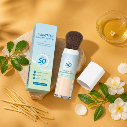Sonnenschutz-Puder – Leichtes Mattes Finish mit Ölkontrolle