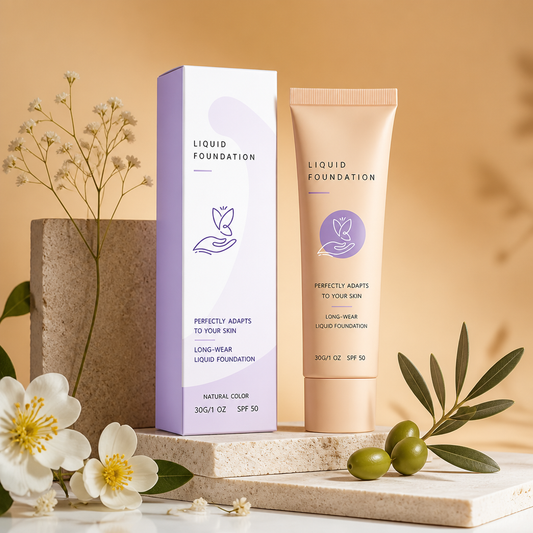 Makellose Deckkraft Foundation – Leichte Make-up-Basis mit Natürlichem Finish