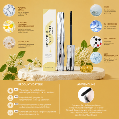 Längen- & Volumen-Mascara – Definierte Wimpern mit Voller Wirkendem Volumen