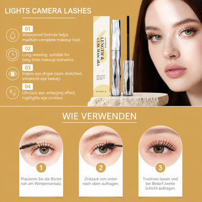 Längen- & Volumen-Mascara – Definierte Wimpern mit Voller Wirkendem Volumen