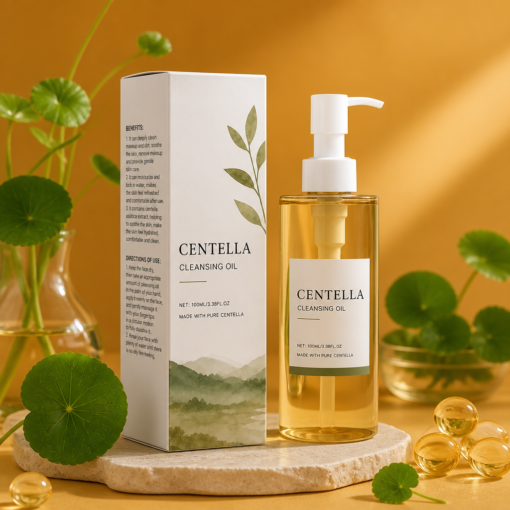 Centella-Reinigungsöl – Sanfte Make-up-Entfernung für Glatte Haut