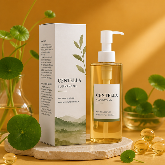 Centella-Reinigungsöl – Sanfte Make-up-Entfernung für Glatte Haut