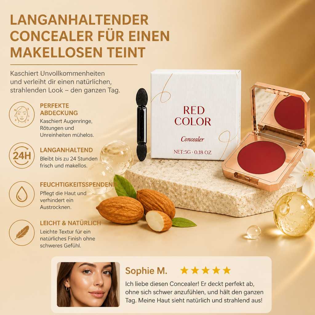 Aufhellender Augen-Concealer – Leichte Deckkraft Für Ein Glattes Finish