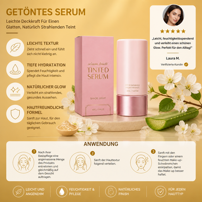 Getöntes Serum – Leichte Deckkraft Für Einen Glatten, Natürlich Strahlenden Teint