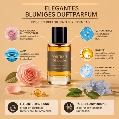 Elegantes Blumiges Duftparfum – Frisches Dufterlebnis Für Jeden Tag