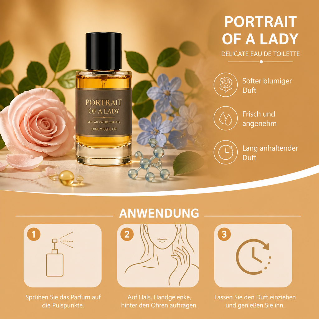 Elegantes Blumiges Duftparfum – Frisches Dufterlebnis Für Jeden Tag