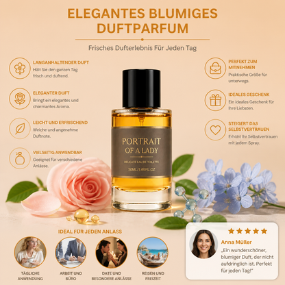 Elegantes Blumiges Duftparfum – Frisches Dufterlebnis Für Jeden Tag