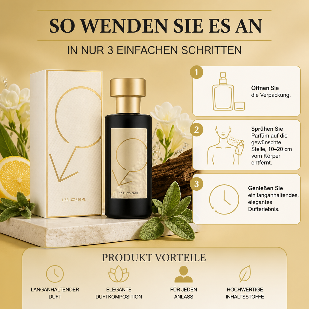 Luxuriöses Blumig-Holziges Parfum – Elegantes Langanhaltendes Dufterlebnis