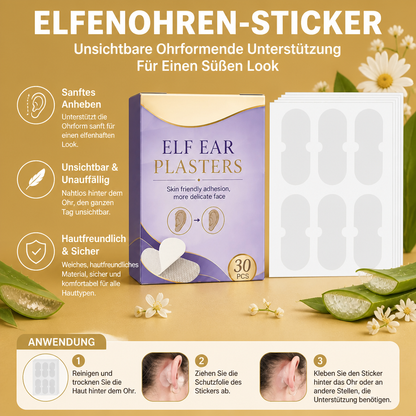 Elfenohren-Sticker – Unsichtbare Ohrformende Unterstützung Für Einen Süßen Look