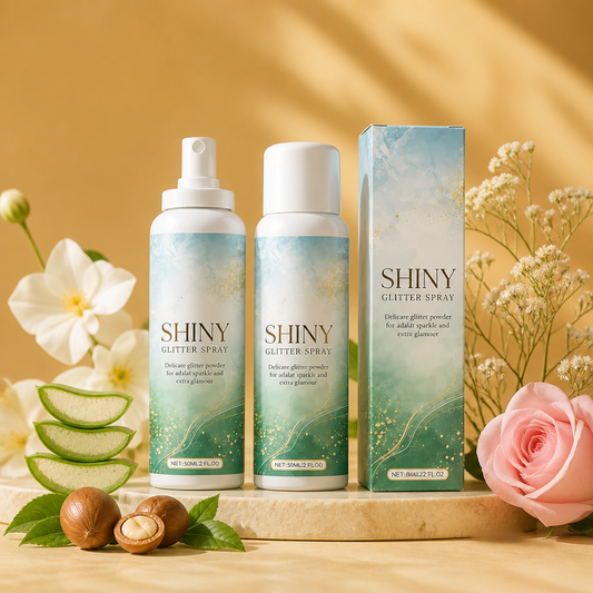 Glitzerndes Glitzer-Spray – Funkelnder Highlight-Mist Für Körper Und Haare