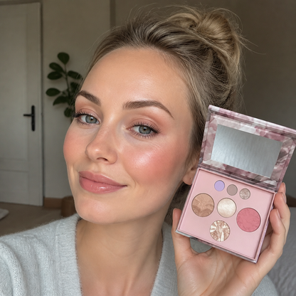 Multifunktionale Make-up-Palette – Rouge, Kontur & Highlighter In Einer Palette