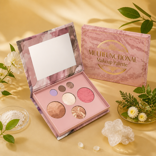Multifunktionale Make-up-Palette – Rouge, Kontur & Highlighter In Einer Palette