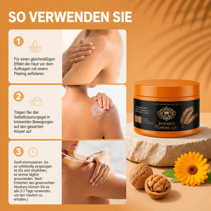 Selbstbräunendes Gel – Natürlich Wirkender Glow Mit Feuchtigkeitsspendender Formel