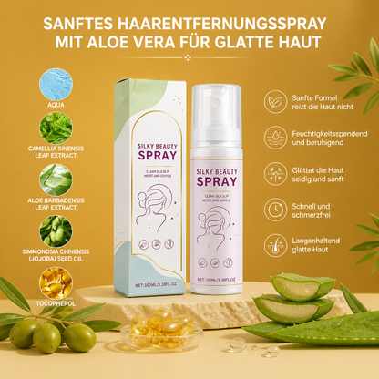 Sanftes Haarentfernungsspray Mit Aloe Vera Für Glatte Haut