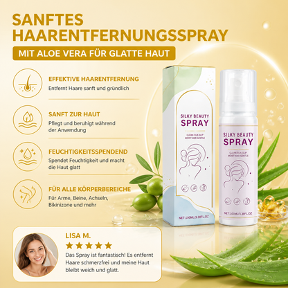 Sanftes Haarentfernungsspray Mit Aloe Vera Für Glatte Haut